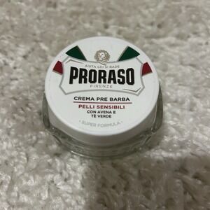 PRORASO Green Pre Shave & Post Shave Cream |  Eucalyptus and Menthol Barber Size